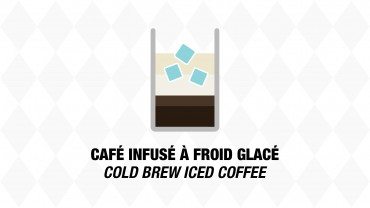 Café infusé à froid glacé