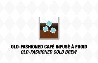 Old-fashioned au café infusé à froid