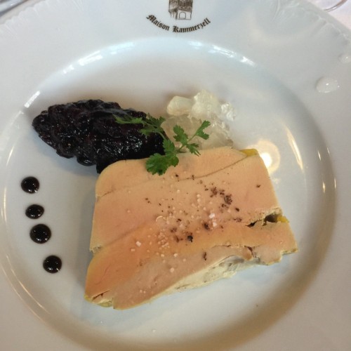 Foie gras canard